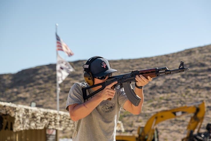 Outdoor Shooting Range Experience Near Las Vegas with Certified Instructor