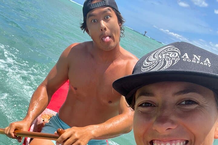 Private Outrigger Canoe Surfing Experience in Waikiki, Oʻahu photo 2