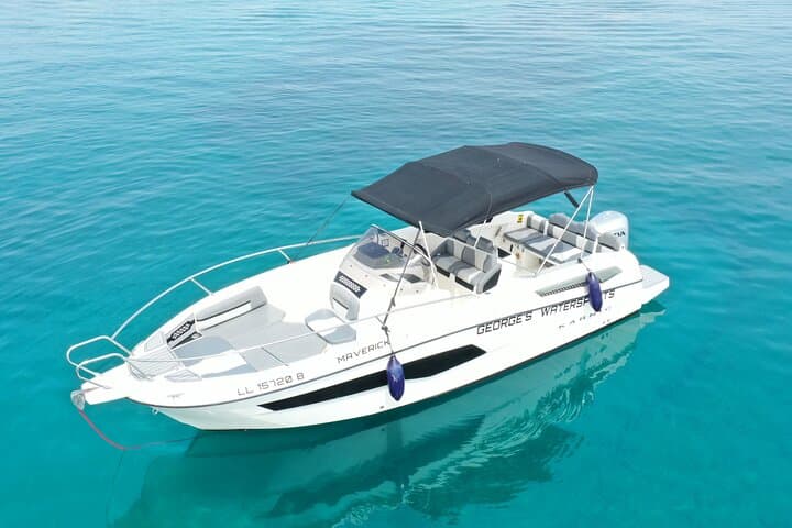 Self-Drive Karnic 225hp from Latchi: Cruise Akamas & the Blue Lagoon