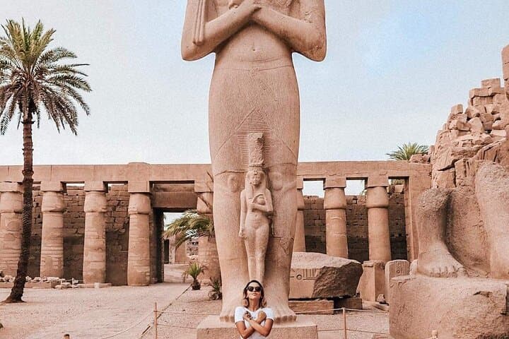 Private Luxor Day Tour from Cairo: Fly, Explore Karnak & Sail a Felucca