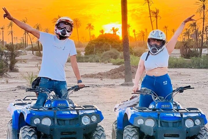 Quad Biking in the Marrakech Desert: Palm-Grove Trails & Berber Village Rides