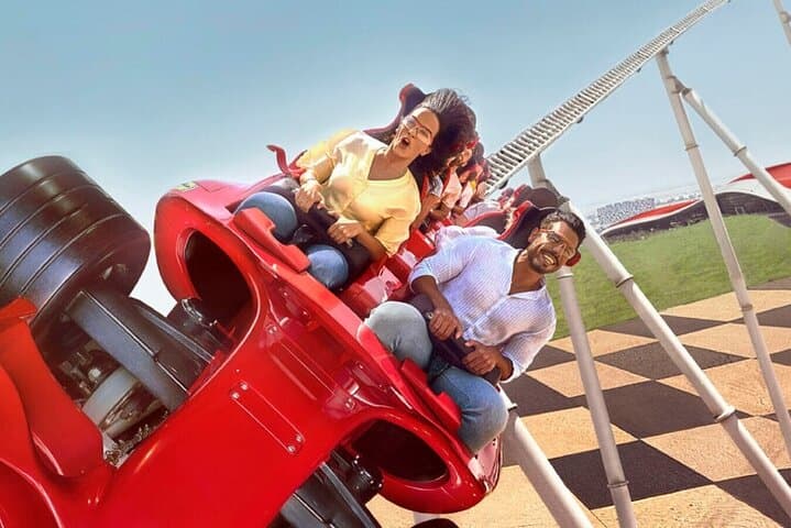 Ferrari World Abu Dhabi: Full-Day Tickets with Private Transfers