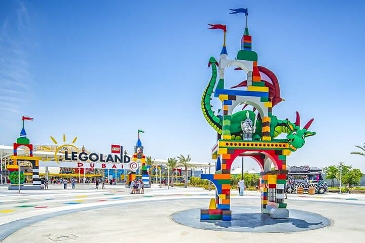 Legoland Water Park Dubai: Tickets with Private Transfers for a Full-Day Family Splash