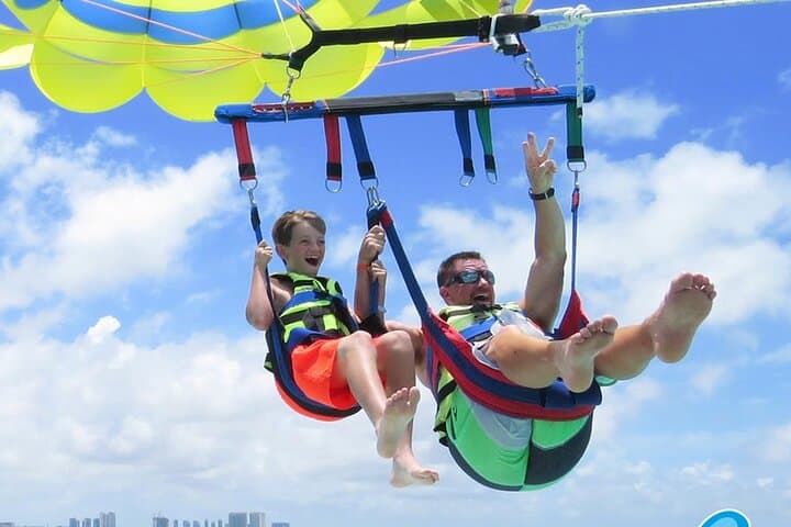 Cancun Parasailing and Jet Ski Combo: Sky-High Views and Coastal Speed photo 2