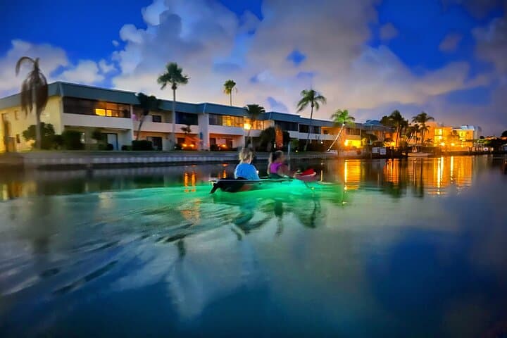 Clear Kayak Glow Tour Treasure Island: LED Night Paddle Through Quiet Canals