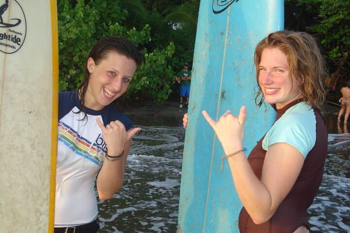 Private Surf Lesson at Playa Hermosa Santa Teresa — Learn to Surf Costa Rica