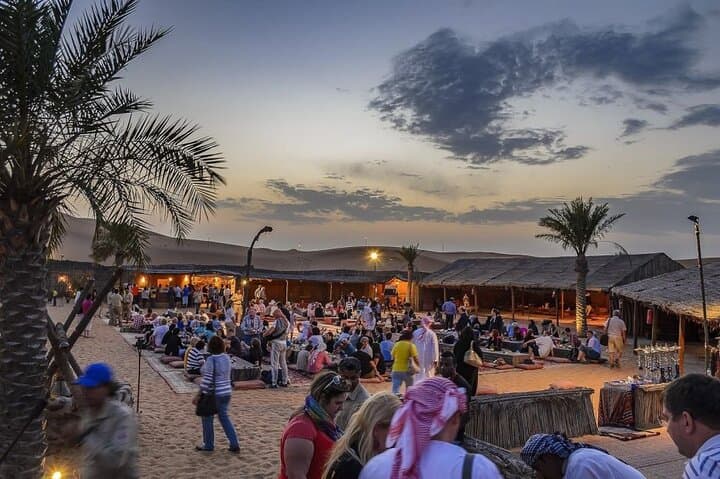 Dubai Sundown Desert Safari with BBQ Dinner and Cultural Camp Experience photo 3