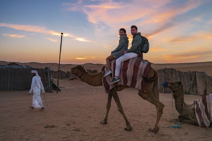 Dubai Sundown Desert Safari with BBQ Dinner and Cultural Camp Experience photo 2