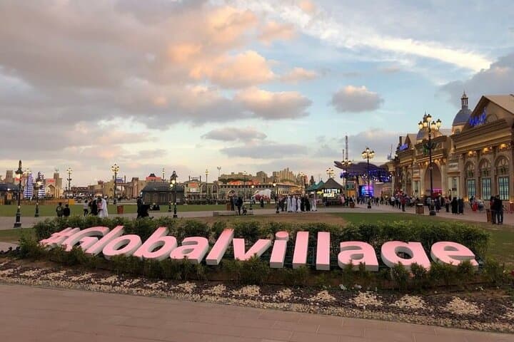 Evening at Dubai's Global Village — Private Return Transfers & Entry Included