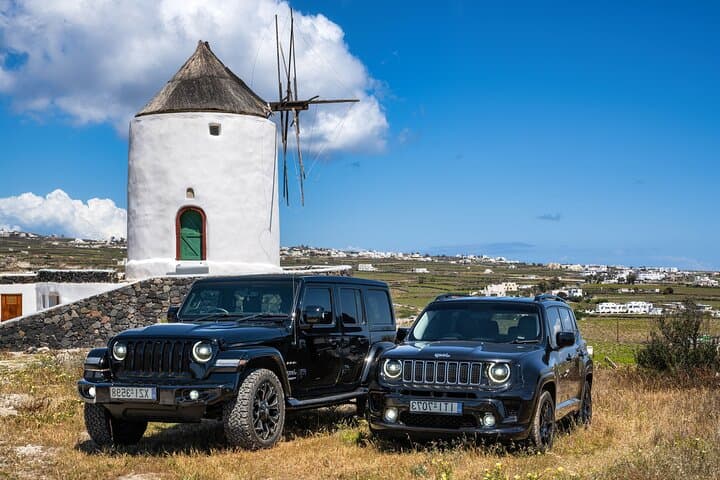 True Santorini Experience: Private Jeep Tour to Red Beach, Profitis Ilias & Three Bells photo 2