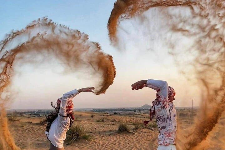 Evening Dubai Desert Safari: Dune Bashing, Camel Ride & Bedouin BBQ photo 3