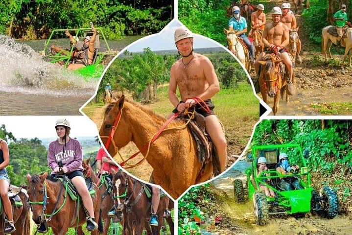 Discover Punta Cana's Thrilling Dune Buggy and Horseback Riding Excursion