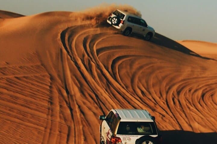 Evening Dubai Desert Safari: Dune Bashing, Camel Ride & Bedouin BBQ photo 2