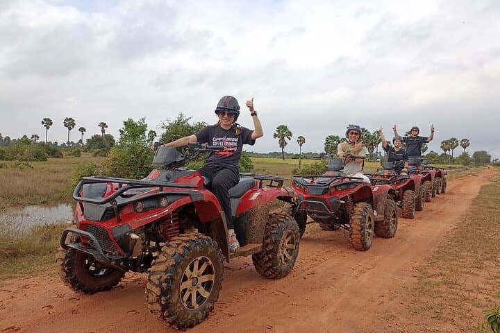 Siem Reap ATV Experience: 1-Hour Quad Tour Through Paddy Fields & Villages photo 3
