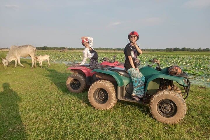 Siem Reap ATV Experience: 1-Hour Quad Tour Through Paddy Fields & Villages photo 6