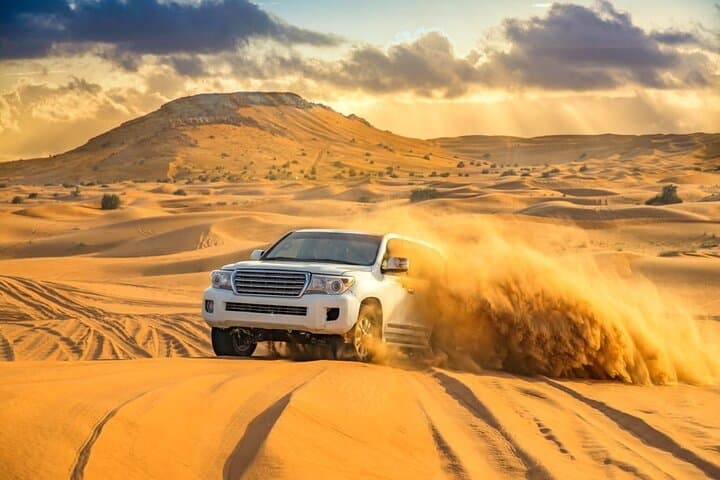 Private Dubai Desert Safari & BBQ Dinner — Sunset Dunes and Bedouin Camp photo 3