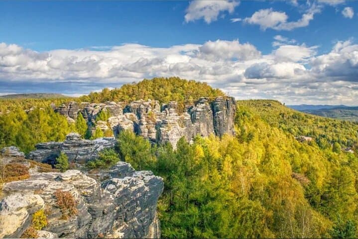 Scooter Through the Elbe Sandstone Mountains — Bohemian Switzerland Day Ride