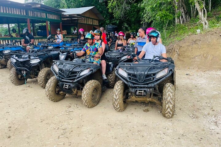 Montego Bay ATV and Bamboo Rafting Combo: Lethe River Adventure