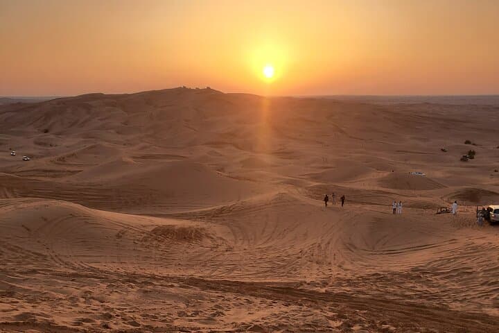 Dubai Sunset Camel Ride and Desert Safari with BBQ & Evening Shows photo 2