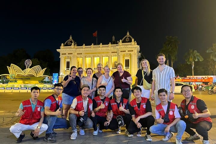 Hanoi By Night Vespa Food Tour: Street Eats & Landmarks photo 4