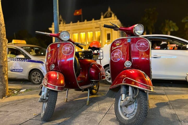 Hanoi By Night Vespa Food Tour: Street Eats & Landmarks photo 5