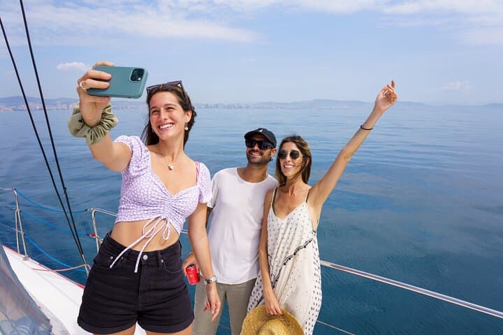 Barcelona Catamaran Cruise: 2-Hour Sail with Tapas, Swim & Sunset Options photo 5