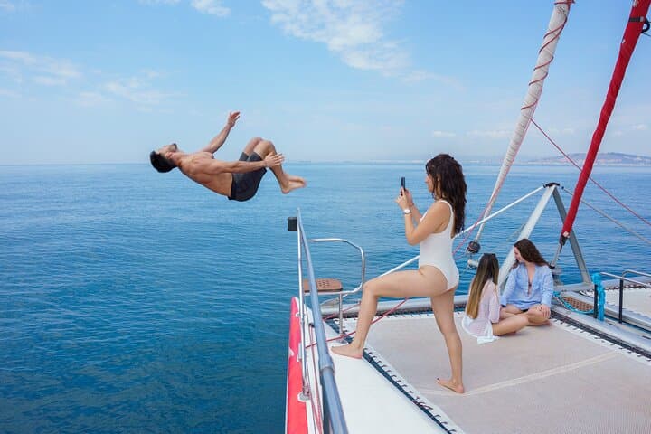 Barcelona Catamaran Cruise: 2-Hour Sail with Tapas, Swim & Sunset Options photo 3