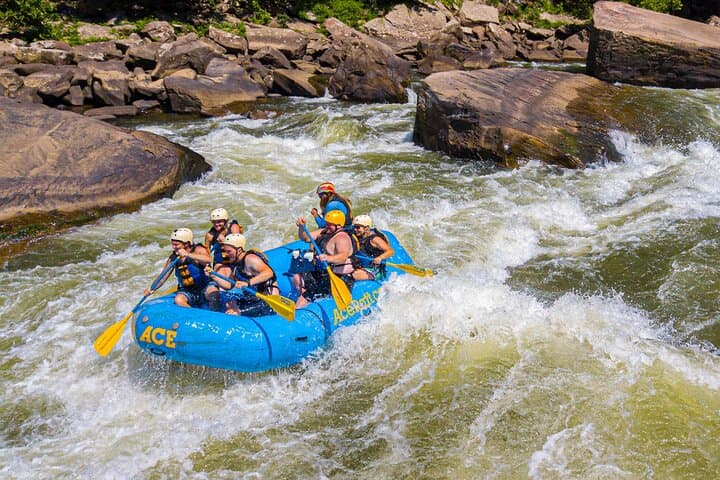 Half-Day New River Gorge Whitewater Rafting — 8–12 Miles, Class III–V Rapids Under the Bridge photo 3