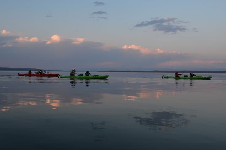 Sunset Kayaking on Yellowstone Lake — Small-Group Tour Past West Thumb & Geyser Basins photo 6