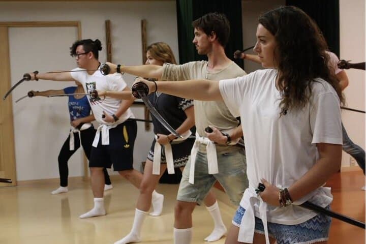 Samurai Experience & Kenbu Show in Kyoto: Sword Dance Workshop and Costume Photo photo 3