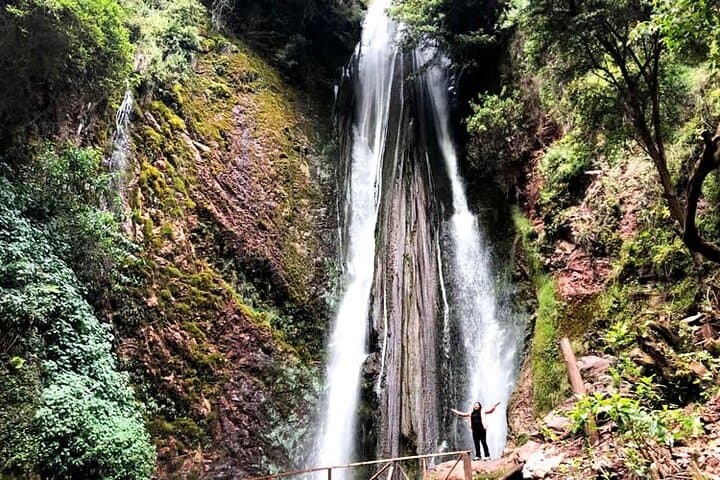 Hike the Inca Trail to Poc Poc Waterfalls: Private Day Tour from Cusco