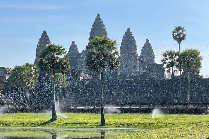 Angkor Wat Temples and Kulen Elephant Forest Day Tour — Siem Reap Cultural & Wildlife Day Trip