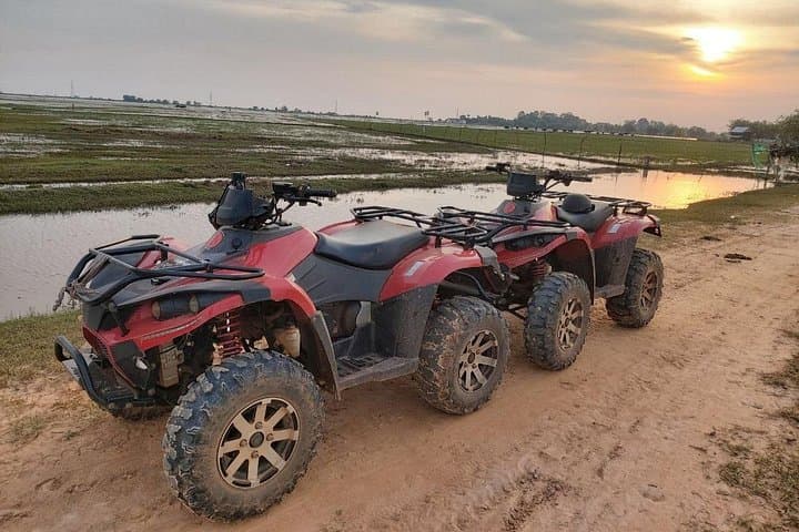 ATV Grand Sunset Tour: Siem Reap Countryside Quad Adventure at Dusk photo 3