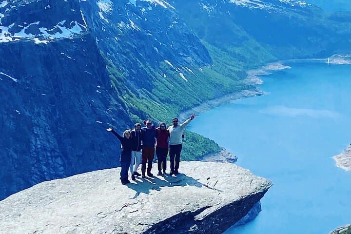 Bergen to Trolltunga: Full-Day Hike to the Cliff Over Hardangerfjord photo 3