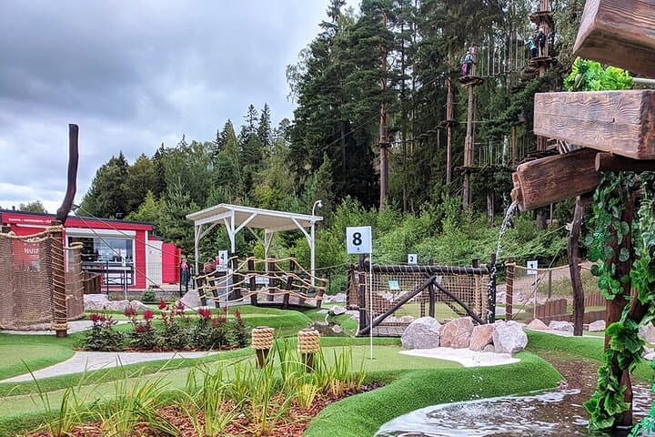 High-Ropes & Minigolf at Treetop Adventure Huippu: A Helsinki Forest Thrill photo 2