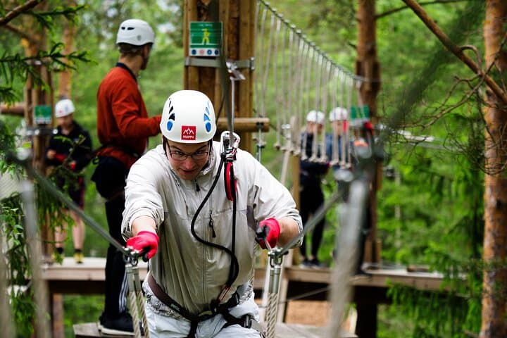 High-Ropes & Minigolf at Treetop Adventure Huippu: A Helsinki Forest Thrill photo 4