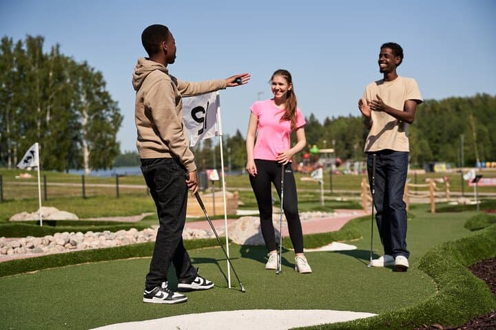 High-Ropes & Minigolf at Treetop Adventure Huippu: A Helsinki Forest Thrill photo 5