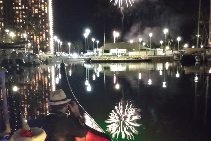 Waikiki Fireworks Gondola Cruise: Intimate Harbor Views & Champagne photo 5
