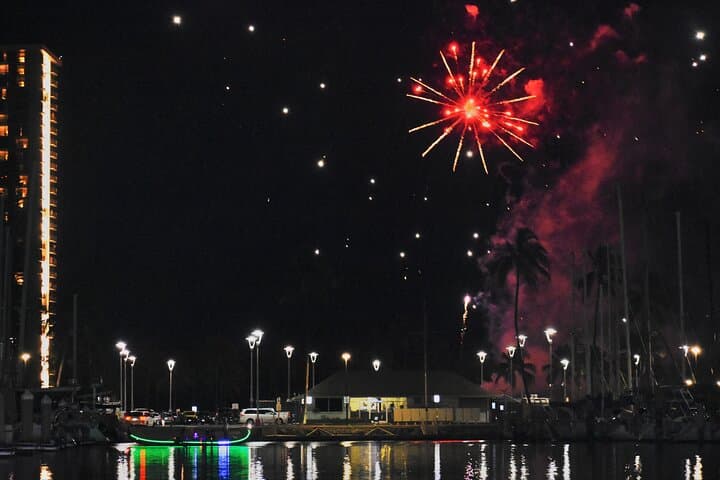 Waikiki Fireworks Gondola Cruise: Intimate Harbor Views & Champagne photo 4