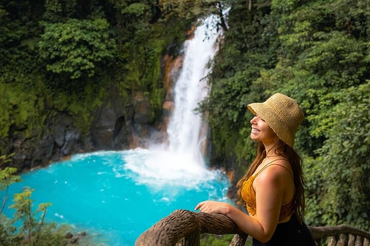 Day Trip to Río Celeste from San José — Waterfall, Blue Lagoon & Private Swim