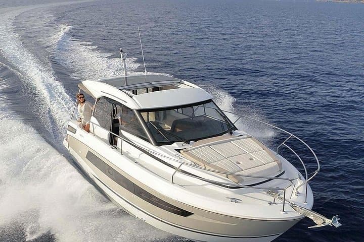 Private Jeanneau NC33 Yacht to Akamas Blue Lagoon — Latchi Secret Beaches