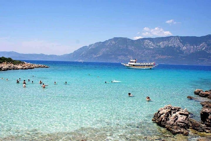 Marmaris Cleopatra Island & Gökova Bays Boat Tour — Swim, Snorkel and Explore Ancient Cedrae photo 2