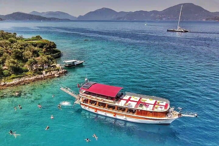 Marmaris Cleopatra Island & Gökova Bays Boat Tour — Swim, Snorkel and Explore Ancient Cedrae photo 1