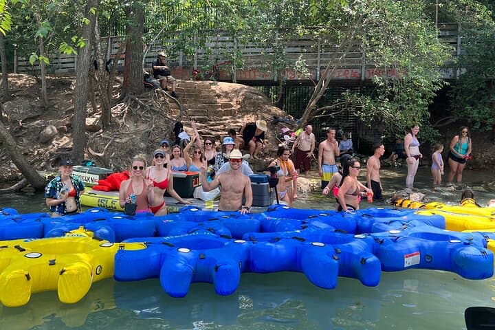 Float Downtown: Tubing Austin's Spring River from Barton Springs to Party Island
