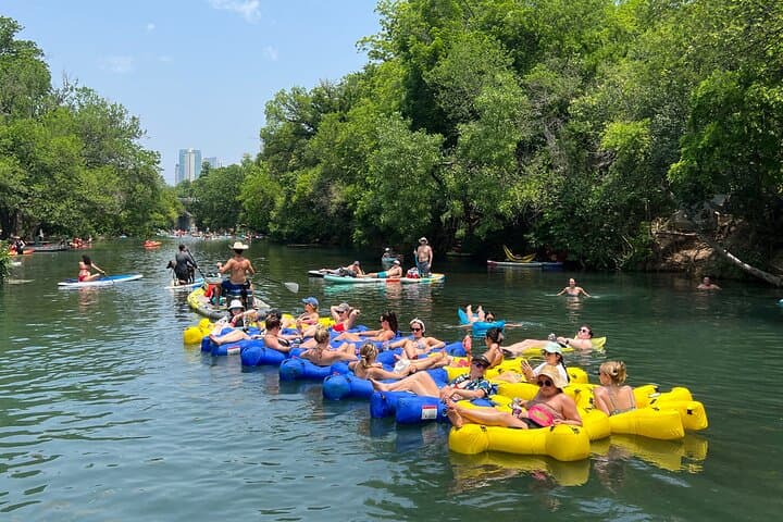 Float Downtown: Tubing Austin's Spring River from Barton Springs to Party Island photo 2