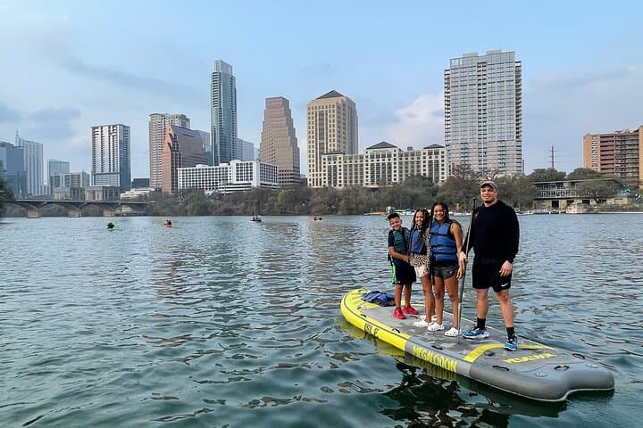 Giant Paddleboard Sunset Tour in Downtown Austin — Watch the Congress Avenue Bats photo 4
