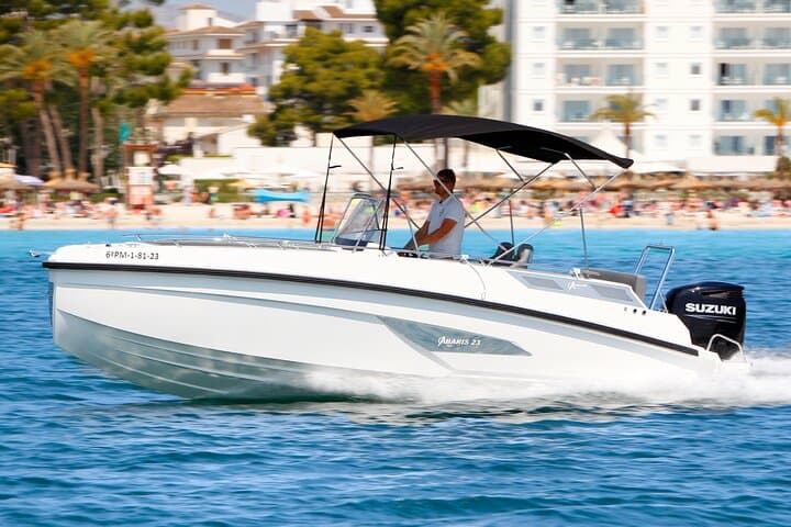Private Boat Rental Abaris 23 from Alcudia — Explore Alcúdia & Pollença Bay by Sea photo 2
