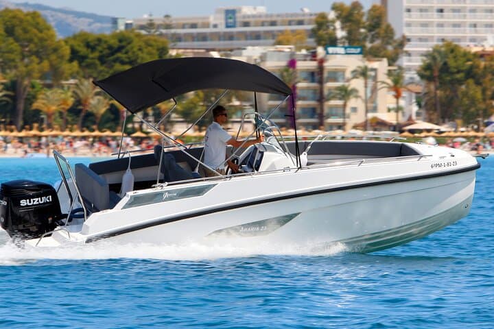 Private Boat Rental Abaris 23 from Alcudia — Explore Alcúdia & Pollença Bay by Sea photo 3