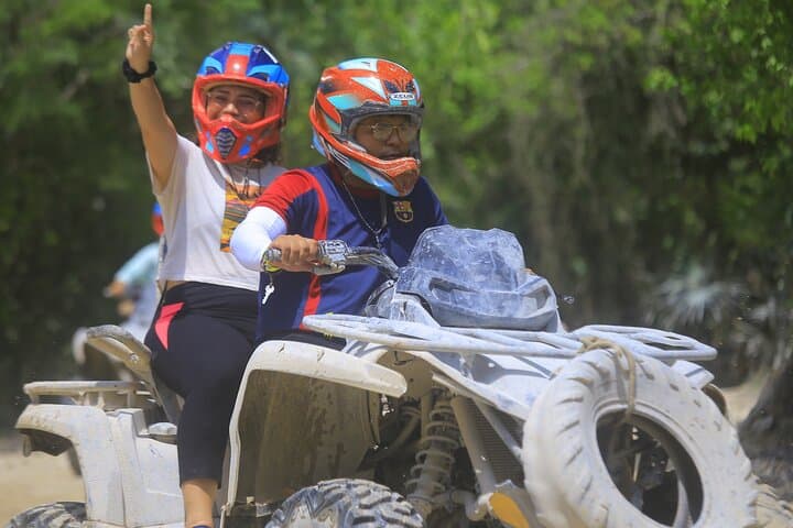 Mayan Jungle ATV, Zipline & Cenote Swim near Puerto Morelos photo 2