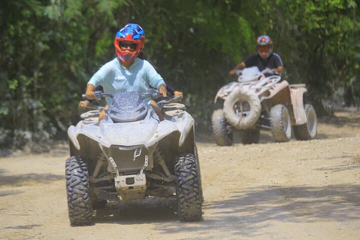 Mayan Jungle ATV, Zipline & Cenote Swim near Puerto Morelos photo 3